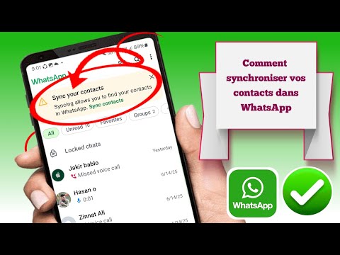 Synchroniser vos contacts WhatsApp | Autoriser WhatsAppContacts pour la messagerie
