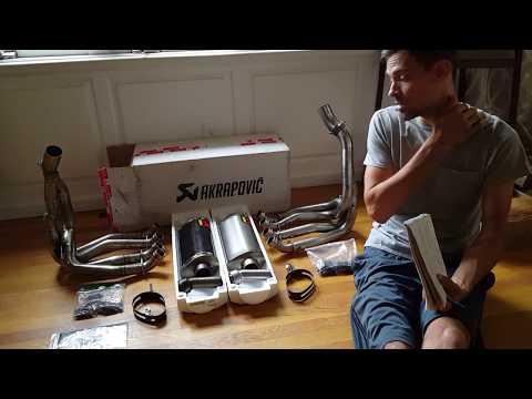 Akrapovic Titanium vs Stainless full exhaust weight difference