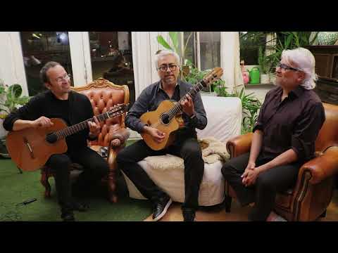 Trio Galantes - Rehearsing "Historia de un amor".