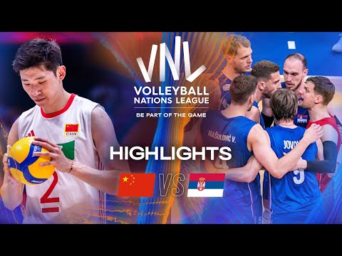 China 🇨🇳 vs. Serbia 🇷🇸 - Highlights | Week 1 | Men's VNL 2025