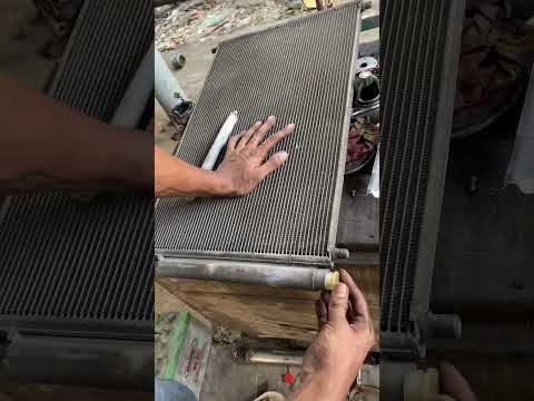 How to replace ac condenser filter ?