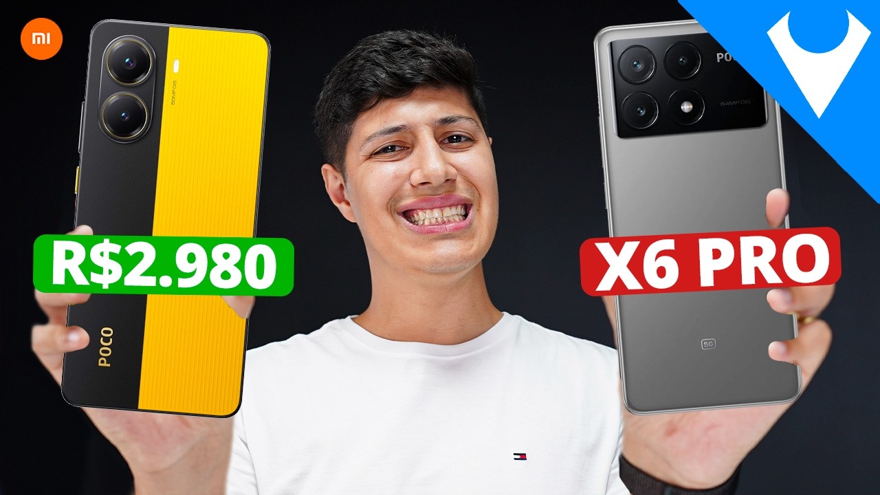 veja! POCO X7 PRO vs POCO X6 PRO Qual o MELHOR? o que MUDA? Comparativo