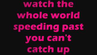 Tomorrow Turns - Rex Goudie - Lyrics