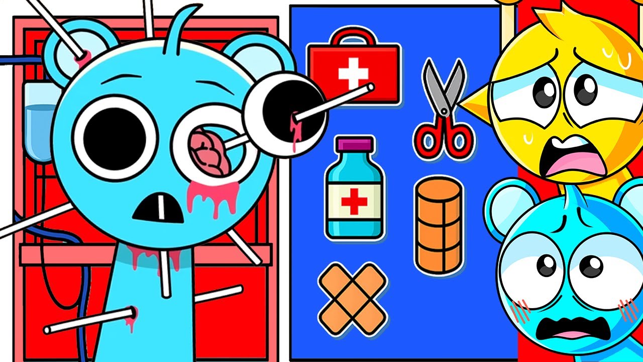 SKY GETS SURGERY! (Fixed Sprunki Animations)