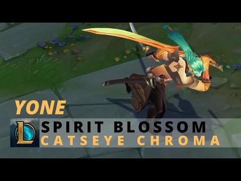 Spirit Blossom Yone Catseye Chroma - League Of Legends