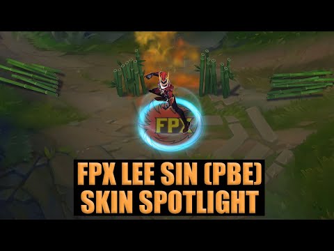 FPX Lee Sin Skin Spotlight (PBE) | League of Legends [4K]