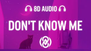 Don't Know Me NOYSE & Vide | 8D Audio 🎧