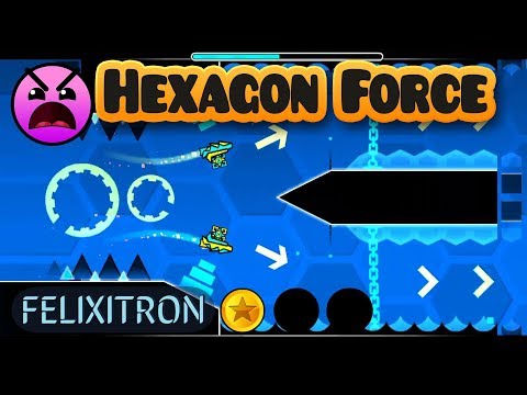 Hexagon Force - Geometry Dash - Level 16 [100%]