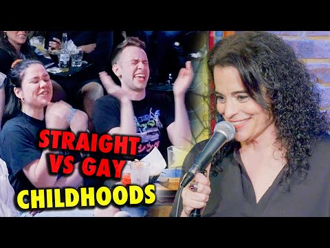 Asking gays and straights about their childhoods | Cut from the Jessica Kirson Crowd Work Special