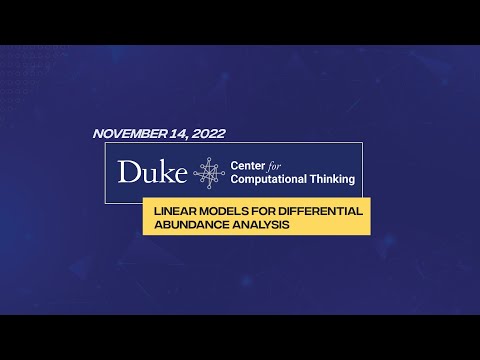 Linear Models for Differential Abundance Analysis