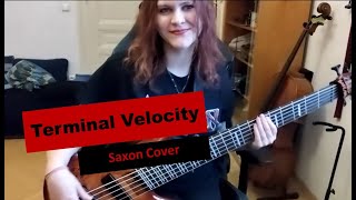 Saxon - Terminal Velocity  - Bass Playthrough / Bass Cover