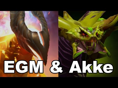 EGM Akke - Venomancer Phoenix Overthrow Dota 2