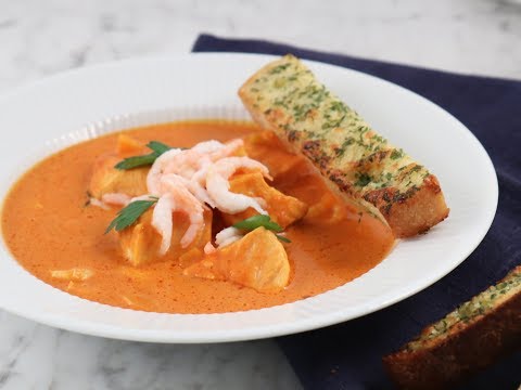 Fisksoppa med tomat och saffran - Köket