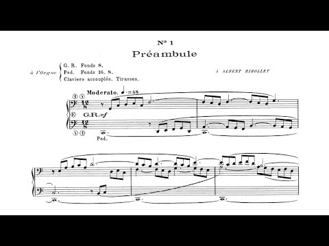 Louis Vierne - 24 Pièces en style libre for organ Op. 31 (audio + sheet music)