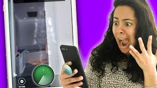 Seeing a Ghost in my room! (Ghost Detecting iPhone App)