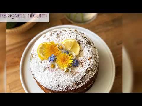کیک لیمو  lemon cake