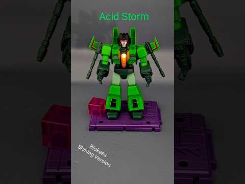 3 Minute Reviews #Blokees #transformers #shiningversion #decepticons #acidstorm #blindbox
