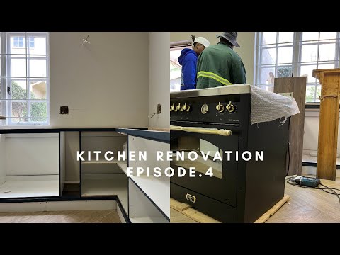 EXTREME KITCHEN RENOVATION EP.4| cabinetry design & installation + unboxing my dream range cooker