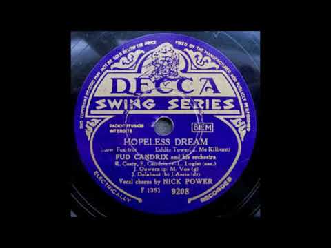 Fud Candrix and his orchestra ‎- Hopeless dream