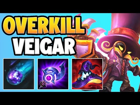 WTF!? QUICK DCAP VEIGAR INSTANTLY HITS 1000+ AP! THIS IS 100% TOO MUCH DAMAGE - League of Legends