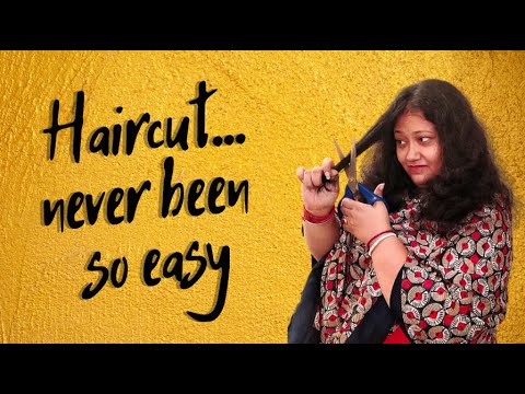 Easy Haircut Tutorial in Hindi/ Beginners Haircut/ Haircut DIY
