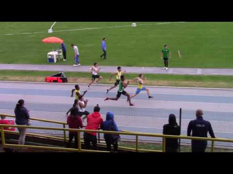 100 metri Juniores Andrea Federici 10"53 - XI Gavardo Meeting