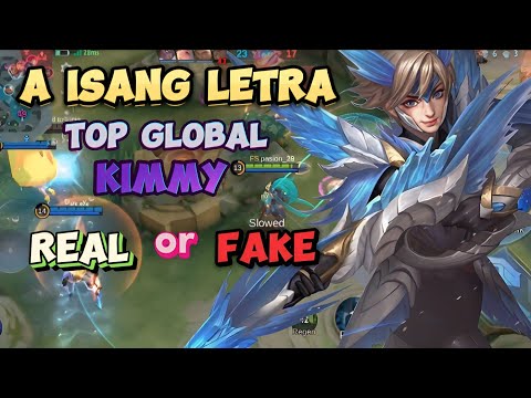 A Isang letra, REAL or FAKE