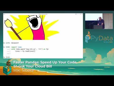 Miki Tebeka: Faster Pandas: Speed Up Your Code, Shrink Your Cloud Bill (HE) | PyData Tel Aviv 2025