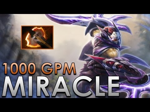 Miracle's Antimage with 1000 GPM | Daily Dota 2 Full Game 7.14