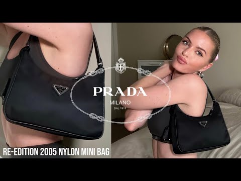 PRADA*RE-EDITION 2005 NYLON MINI BAG REVIEW*LUXURY BAG REVIEW