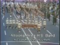 AAHS Marching Band At The 1973 Nixon Inauguration Parade