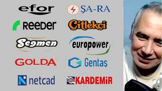 efor - Şa-Ra - Reeder - ÇitlekÇi - Seğmen - Europower - Golda - GenTaŞ - NetCad 