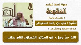 صورة الله عزوجل هو المؤثر المطلق التام بذاته