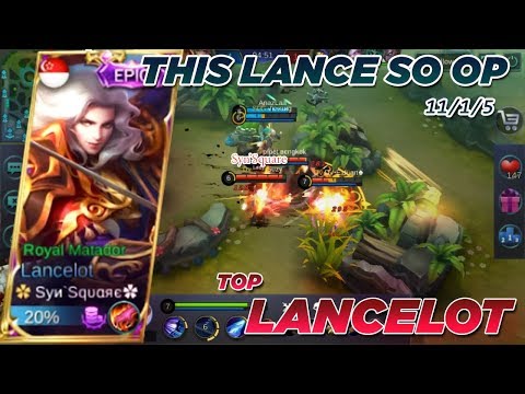 BEST LANCE EVER! - Top Global Lancelot by Syn'Square - Mobile Legends