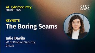 Keynote: The Boring Seams