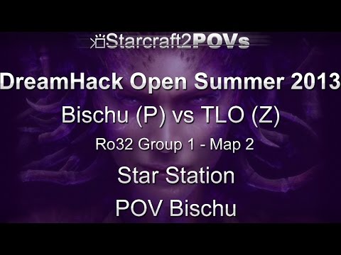 SC2 HotS - DreamHack Open 2013 - Bischu vs TLO - Ro32 Group 1 - Map 2 - Star Station - Bischu