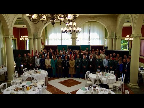 La Guardia Civil de Navarra celebra un desayuno informativo en el marco de la Semana de la Administración Abierta