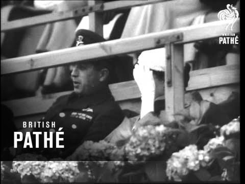 Princess Margaret In Germany (1954)