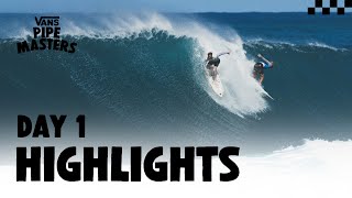 Vans Pipe Masters 2023 Day 1 Highlights | SURF