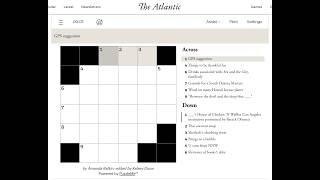 The Atlantic Crossword 28/04/2026