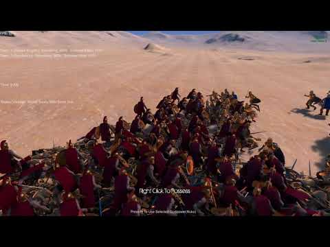 Revenge of the Spartans 10,000 Elite Spartans vs 10,000 Golden Knights Ultimate Epic Battle Simulato