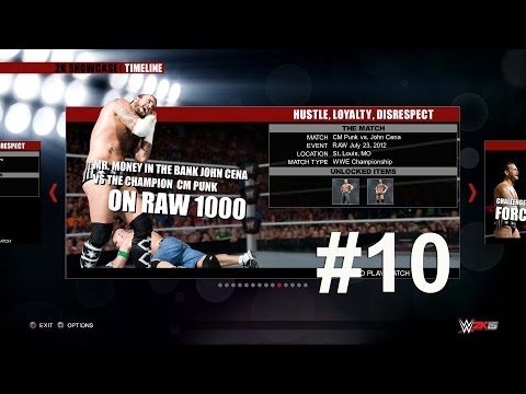 WWE 2K15 (PS4) 2K Showcase - Hustle, Loyalty, Disrespect #10 Walkthrough Gameplay