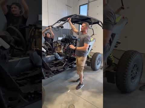 Polaris RZR Turbo R BUILD in progress! #upgrade #utvbuild #rollcage #shorts #polaris #rzr #fueledutv
