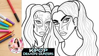 Drawing Fan made new Demon entry in K-Pop Demon Hunters 2 | rumi golden |Drawing for Beginners
