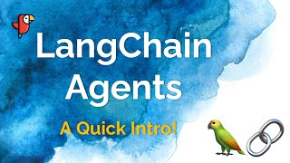 LangChain Agents : A VERY SIMPLE & Quick Tutorial!