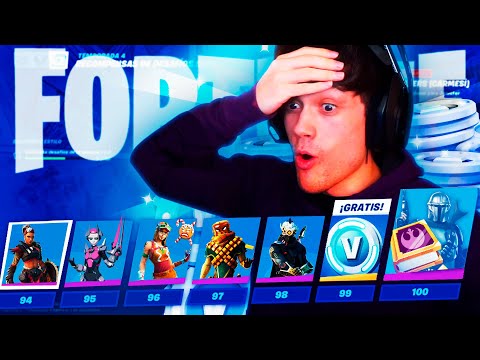 TEMPORADA 5! SKIN NIVEL 100 PASE DE BATALLA CON TODO COMPRADO EN FORTNITE