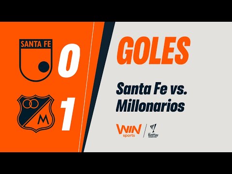 Santa Fe vs. Millonarios (goals) | Liga Betplay Dimayor 2025-2 | Matchday 17