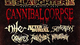CARNIFEX - Invite You To SUMMER SLAUGHTER 2016 Tour