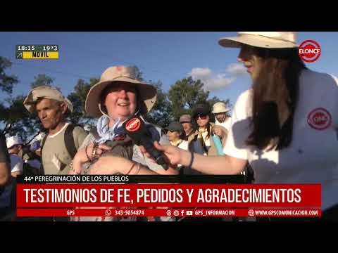 Fieles caminan para unir Hasenkamp-Paraná-ELONCE-16/10/2026