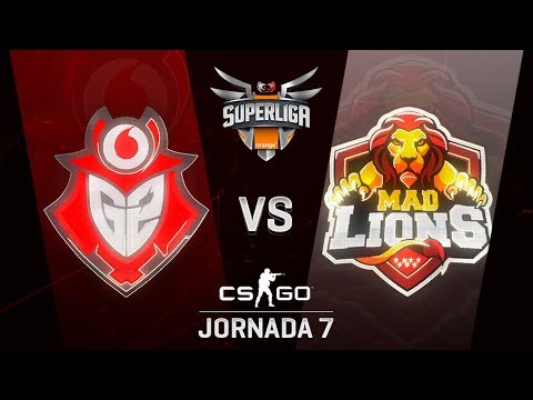 G2 VODAFONE VS MAD LIONS E.C. - MAPA 1 - SUPERLIGA ORANGE - #SUPERLIGAORANGECSGO7